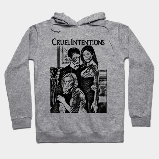 cruel intentions Hoodie by RetroScribbles